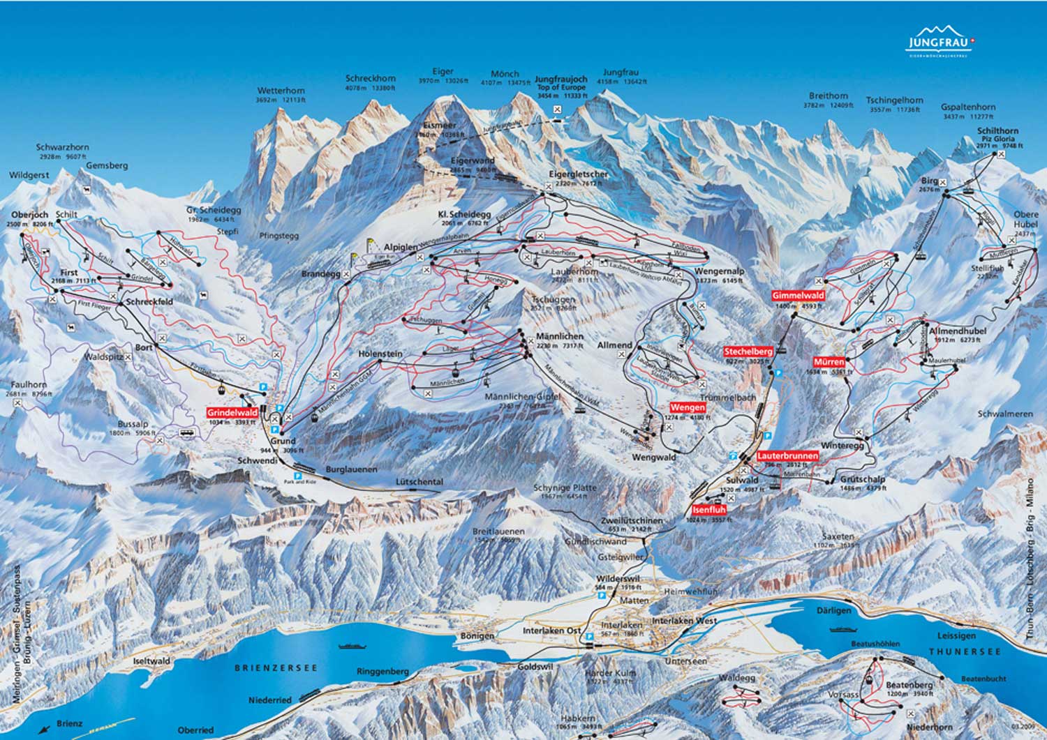 Lauterbrunnen – Jungfrau Ski Region