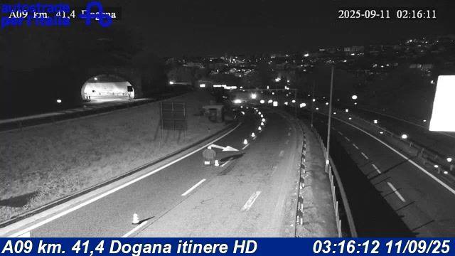 Sagnino: A09 km. 41,4 Dogana itinere HD Sagnino: A09 km. 41,4 Dogana itinere HD